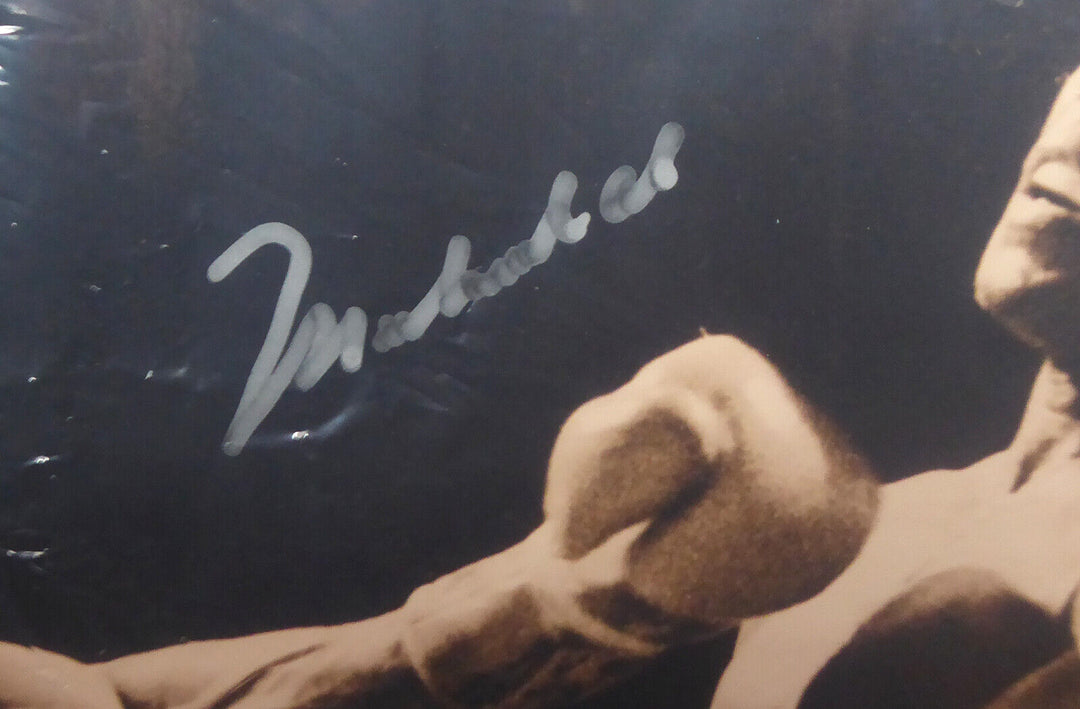 Muhammad Ali & Ken Norton Autographed Signed Framed 16x20 Photo Beckett A53365 Image 5