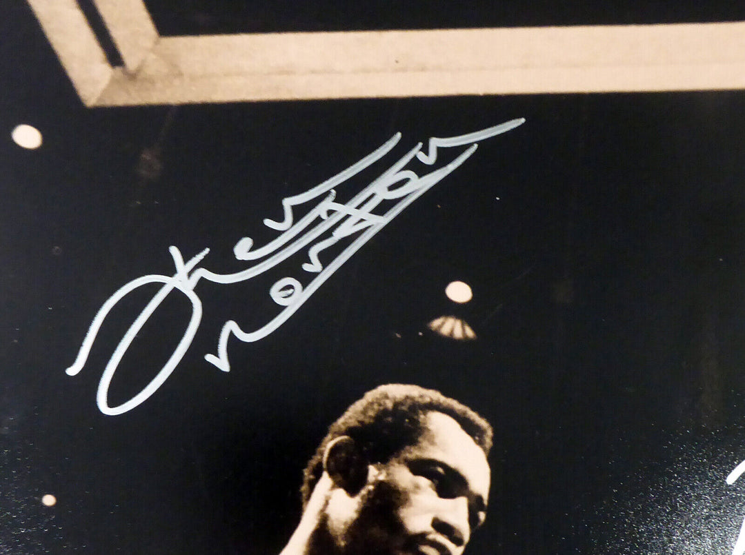 Muhammad Ali & Ken Norton Autographed Signed Framed 16x20 Photo Beckett A53365 Image 6