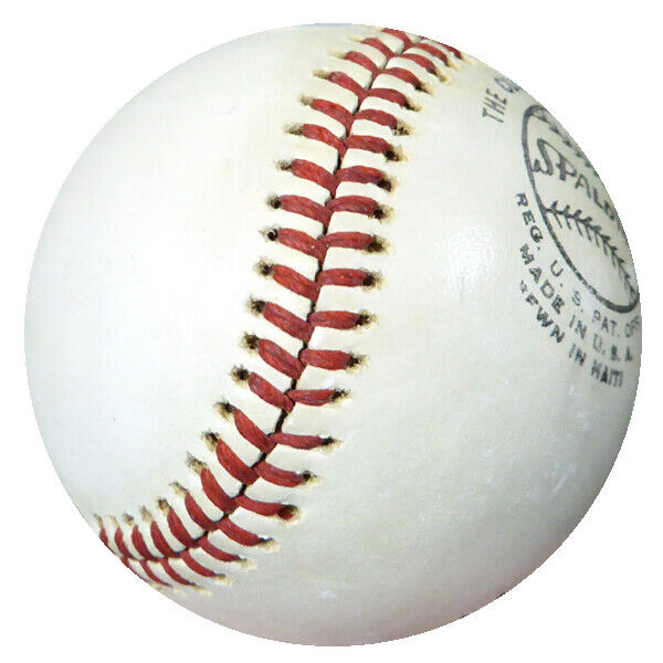 Hank Aaron Autographed NL Baseball Braves "Best Wishes" Vintage Beckett 116834 Image 3