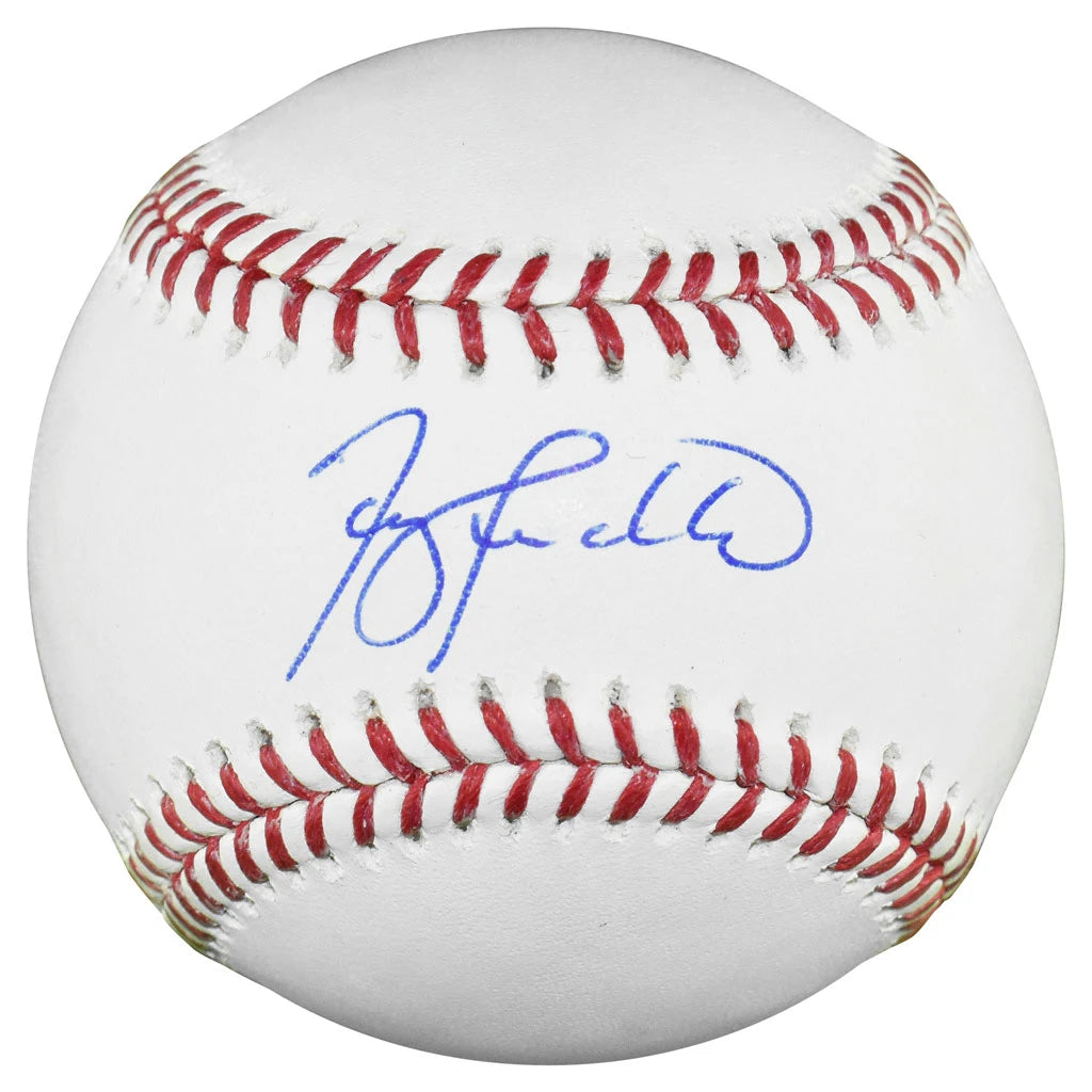 Terry Pendleton Signed Rawlings Official Major League Baseball (JSA) Image 1