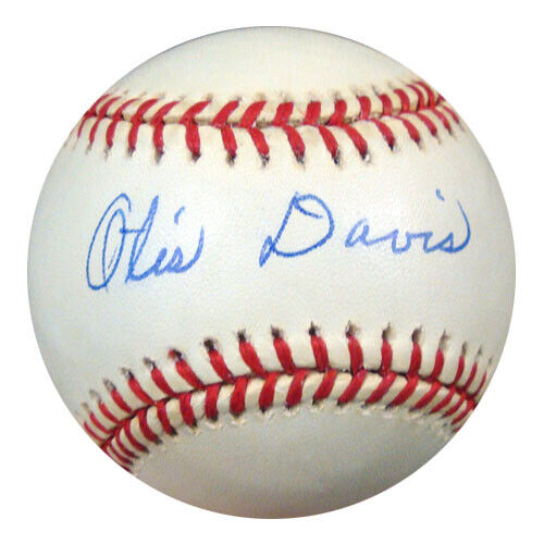 Otis Davis Autographed Official MLB Baseball Brooklyn Dodgers PSA/DNA #S52705 Image 1