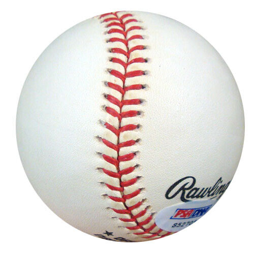 Otis Davis Autographed Official MLB Baseball Brooklyn Dodgers PSA/DNA #S52705 Image 4