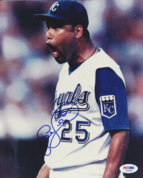 Jose Lima Autographed Signed 8x10 Photo Kansas City Royals PSA/DNA #S39289 Image 1