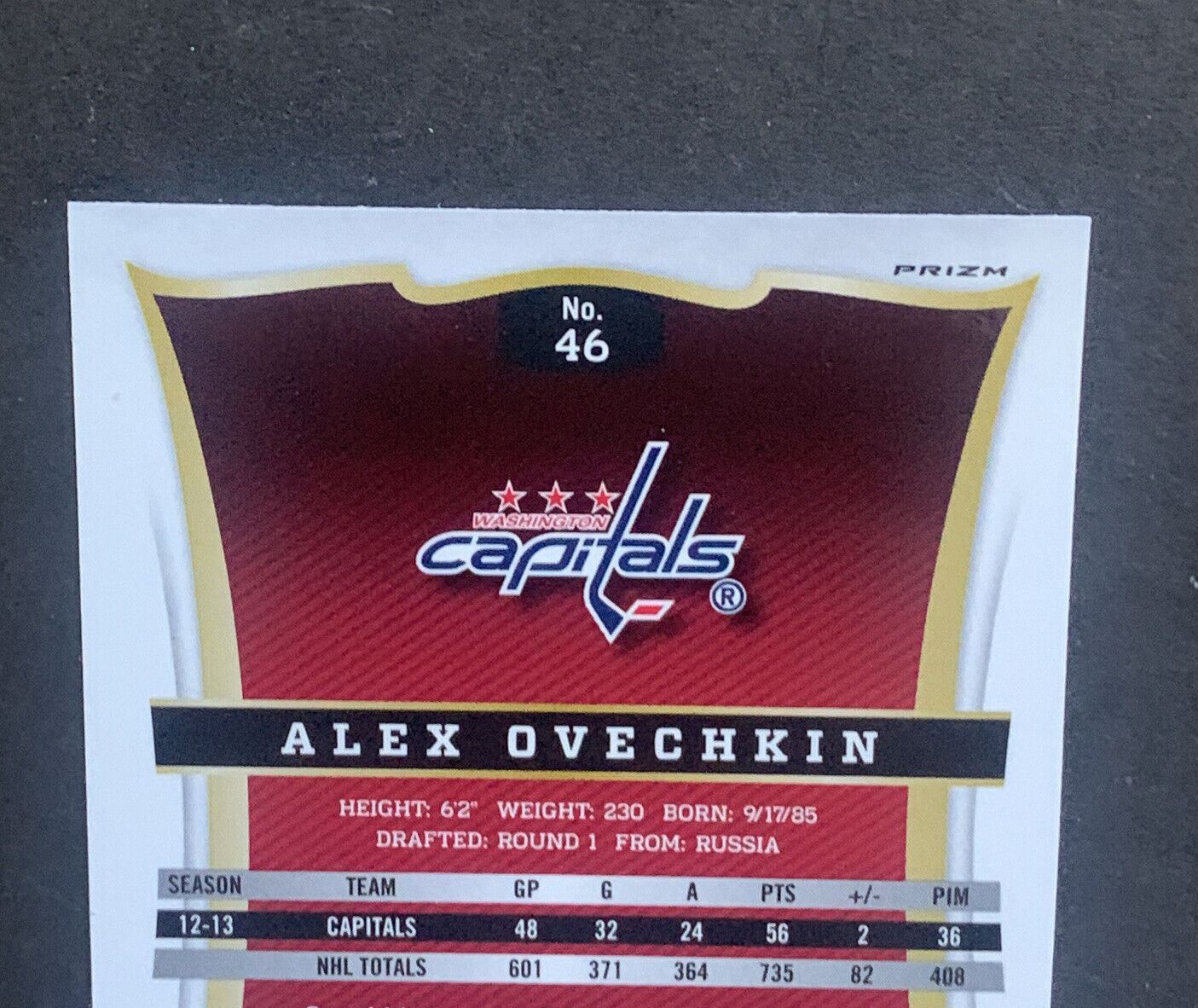 Alexander Ovechkin 2013 Select Silver #46 Price Guide - Sports Card Investor