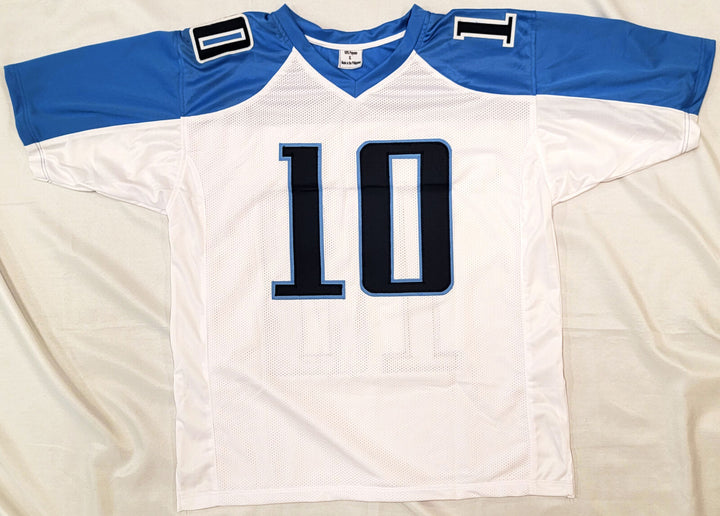 Tennessee Titans Vince Young Autographed Signed White Jersey JSA #WA036082 Image 6