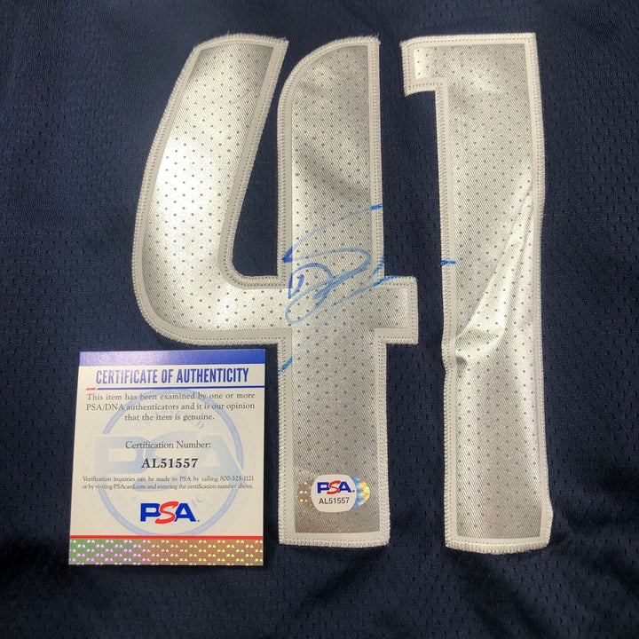 Dirk Nowitzki signed jersey PSA/DNA Dallas Mavericks Autographed Image 3