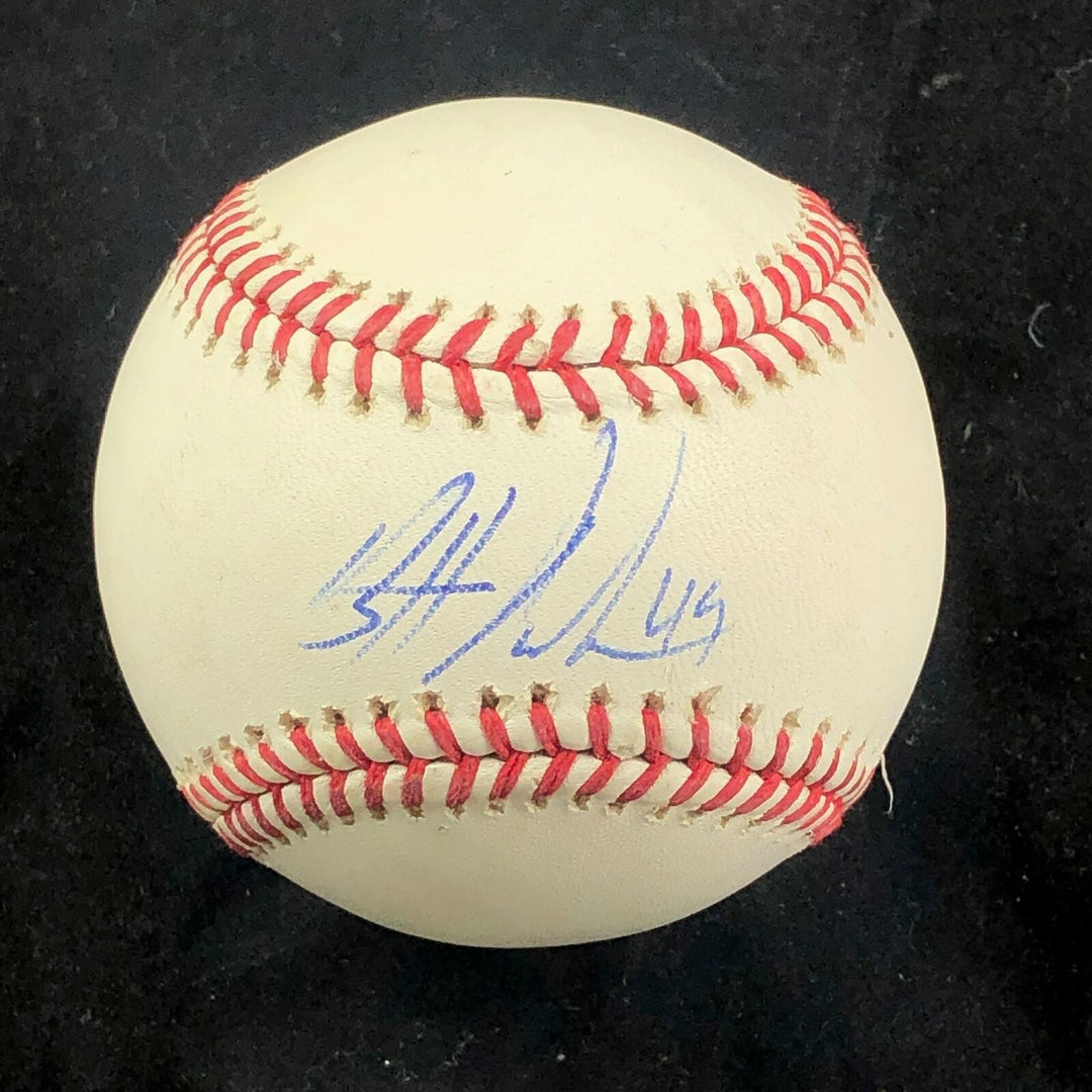 Brett Anderson Signed Baseball PSA/DNA Oakland Athletics Autographed Image 1