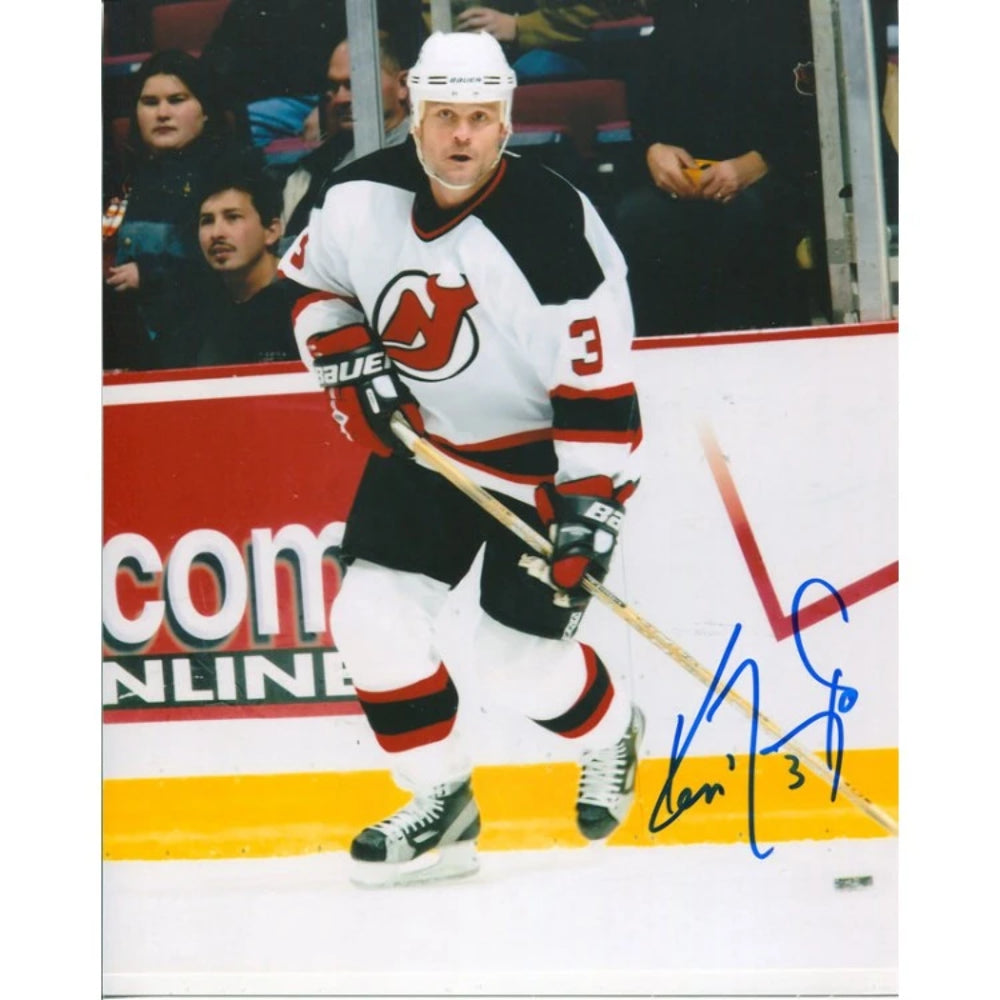 Ken Daneyko Autographed New Jersey Devils 8x10 Photo Image 1