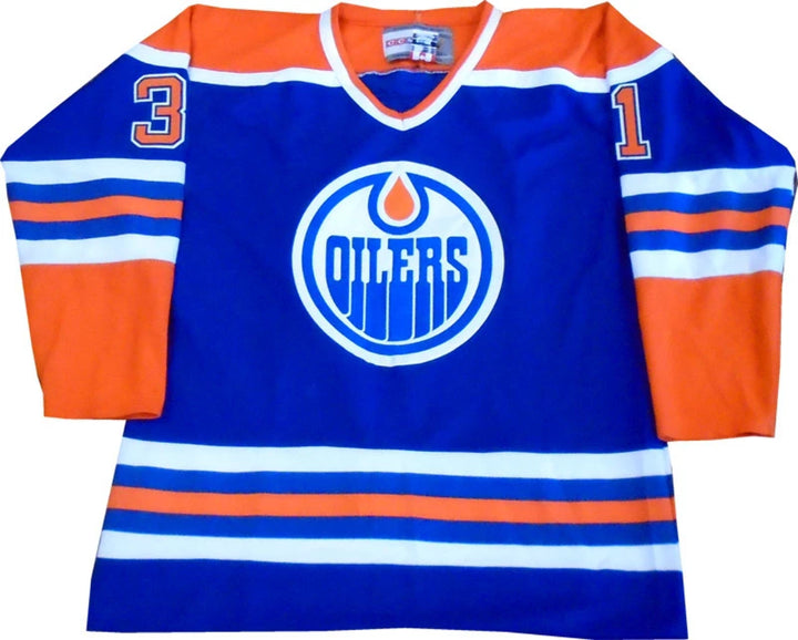 Grant Fuhr Autographed Edmonton Oilers Jersey Image 4