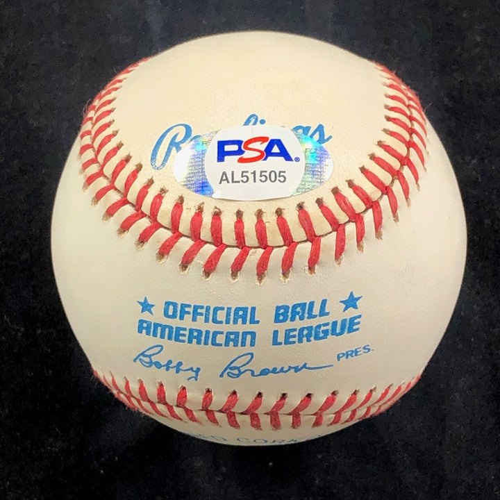 Rickey Henderson Signed Baseball PSA/DNA Oakland Athletics Autographed Image 2