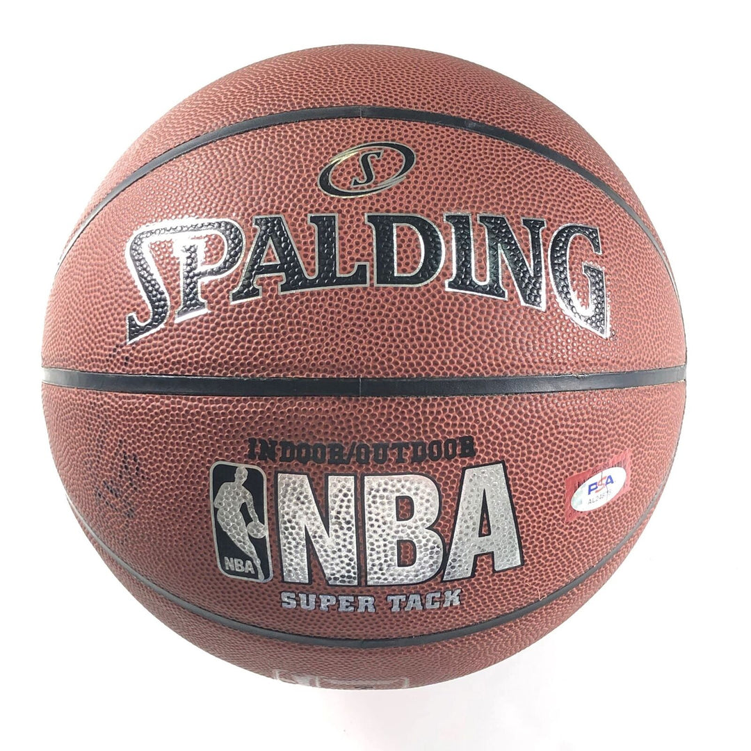 Tim Duncan Signed Basketball PSA/DNA San Antonio Spurs Autographed Image 1
