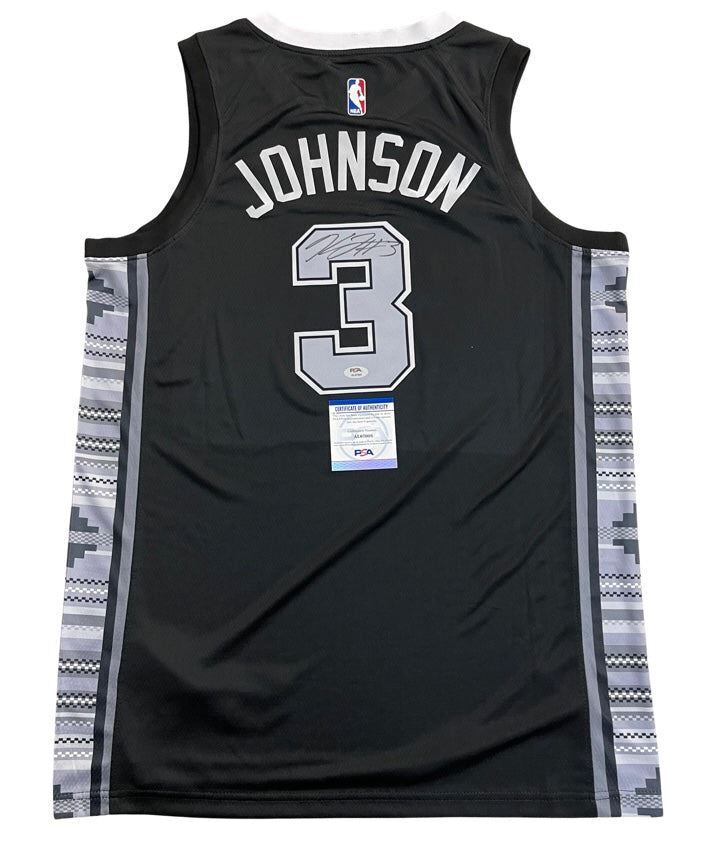 Keldon Johnson signed jersey PSA/DNA San Antonio Spurs Autographed Image 1