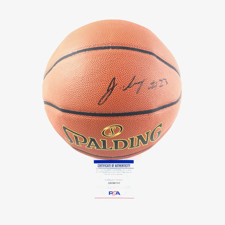 Jaden Ivey signed Basketball PSA/DNA Detroit Pistons autographed Image 1