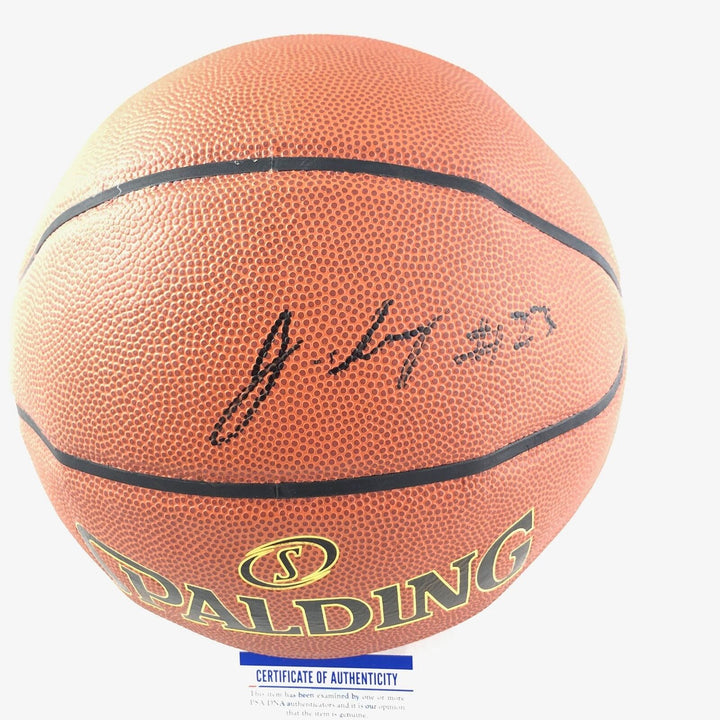 Jaden Ivey signed Basketball PSA/DNA Detroit Pistons autographed Image 2