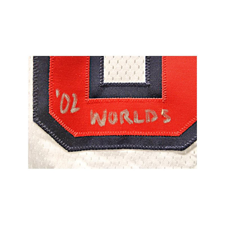 Sue Bird Autographed & Inscribed "02 World's" Game Used Team USA Reebok Jersey (Sue Bird LOA)