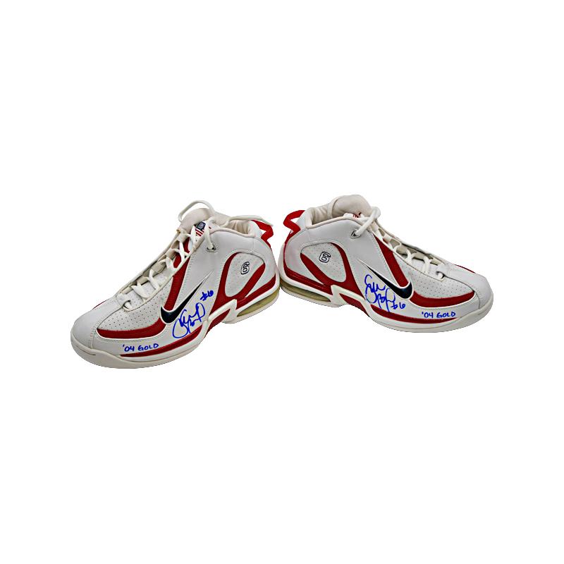 Sue Bird Autographed & Inscribed "04 Gold" Team Issued 2004 USA Olympics Nike Max Sneakers Size 9W(Sue Bird LOA)