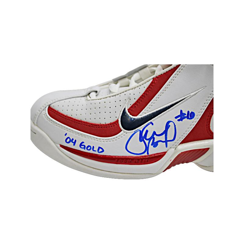 Sue Bird Autographed & Inscribed "04 Gold" Team Issued 2004 USA Olympics Nike Max Sneakers Size 9W(Sue Bird LOA)