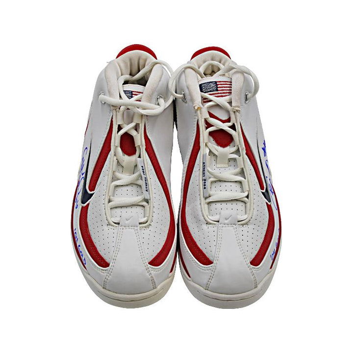 Sue Bird Autographed & Inscribed "04 Gold" Team Issued 2004 USA Olympics Nike Max Sneakers Size 9W(Sue Bird LOA)