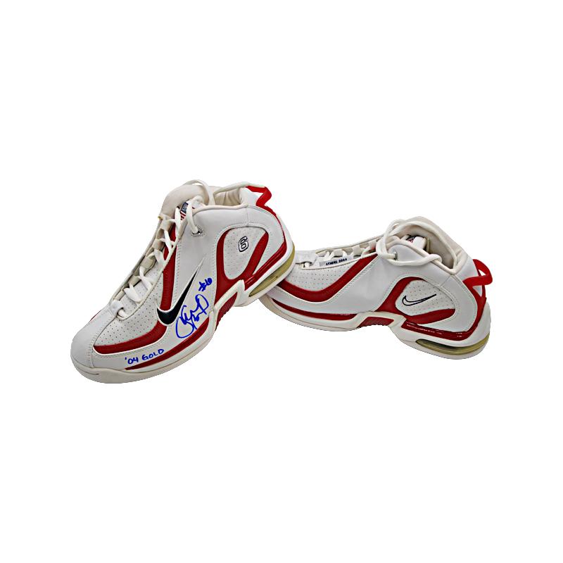 Sue Bird Autographed & Inscribed "04 Gold" Team Issued 2004 USA Olympics Nike Max Sneakers Size 9W(Sue Bird LOA)