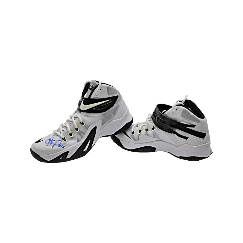 Sue Bird Autographed & Inscribed "#10" Team Issued Autographed LeBron Nike Zoom Size 8 Sneakers (Sue Bird LOA)