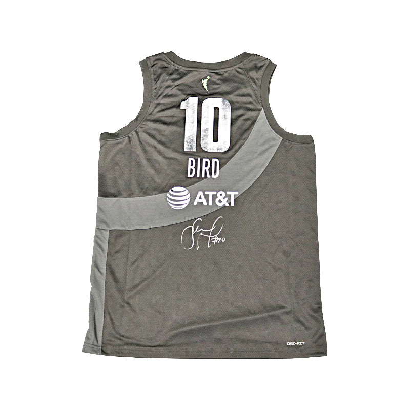 Sue Bird Seattle Storm Autographed Nike Rebel Edition Black Jersey Signed in Silver Under Number (CX Auth)