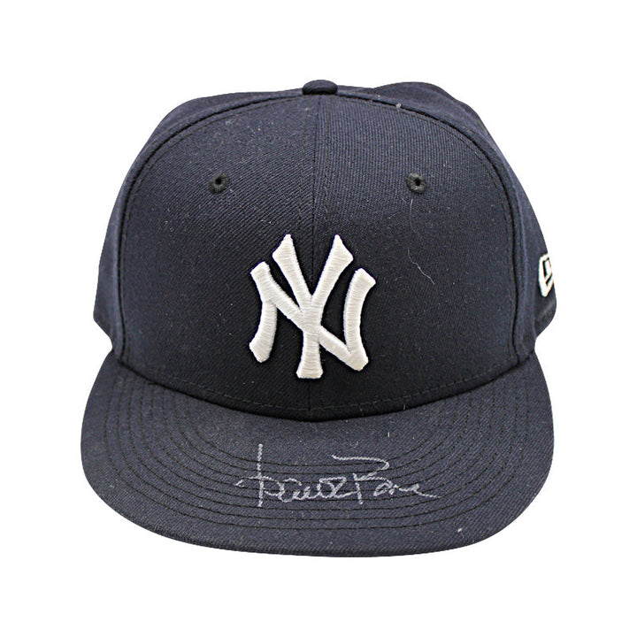 Aaron Boone New York Yankees Autographed 2022 Game Used Yankee Hat