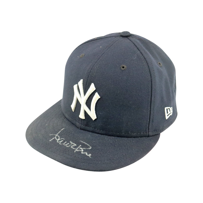 Aaron Boone New York Yankees Autographed 2023 Game Used Yankee Hat (Boone LOA)