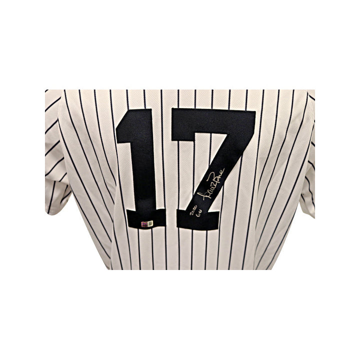 Aaron Boone New York Yankees Autographed 2020 Game Used Jersey (CX Auth)