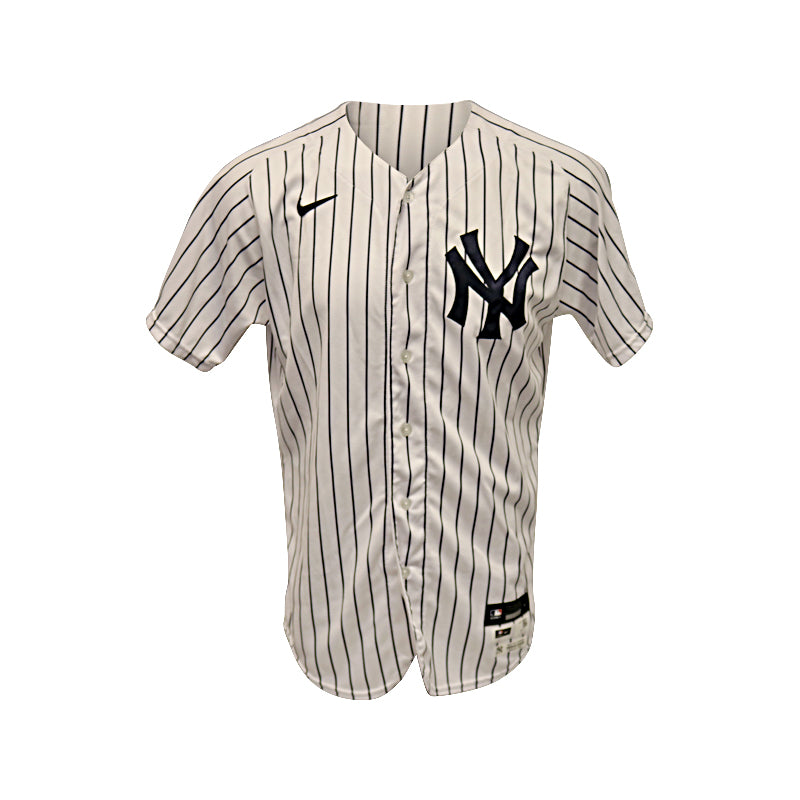 2021 New York Yankees Aaron Boone #17 Game Issued White Jersey