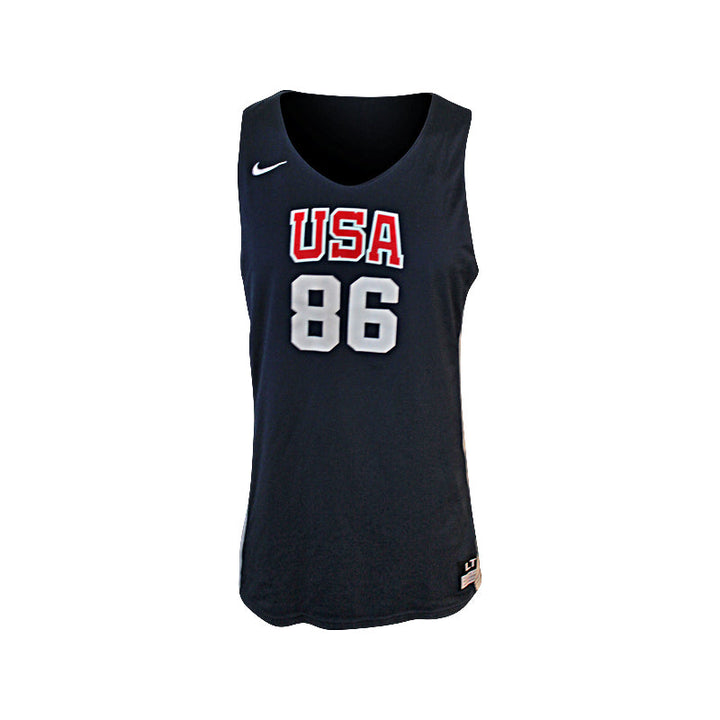 Cameron Brink Autographed Team USA Jersey Size L #89 (Brandon Steiner LOA)