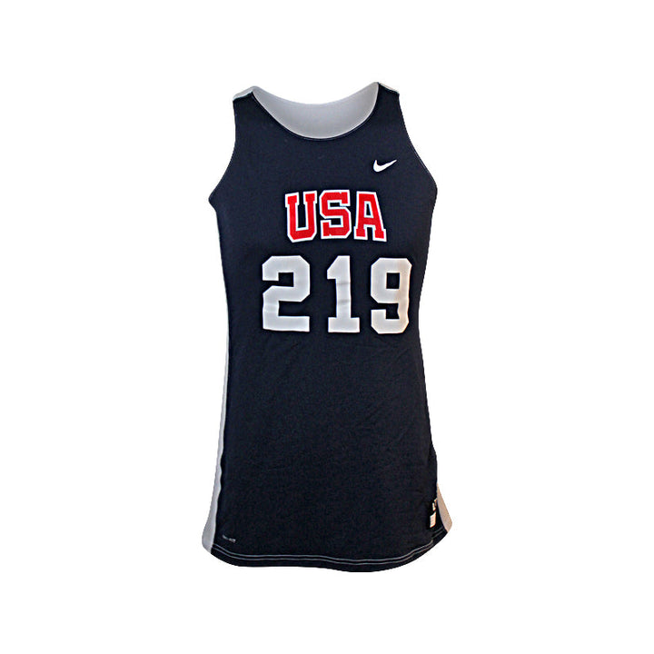 Cameron Brink Autographed Team USA Jersey Size L #219 (Brandon Steiner LOA)