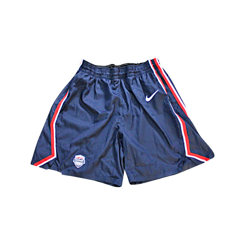 Cameron Brink Team USA Navy Shorts Size 36 (Brandon Steiner LOA)