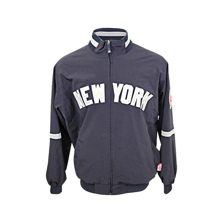 John Desko Syracuse University Men's Lacrosse Nike Navy New York Yankees Jacket (Size XL)