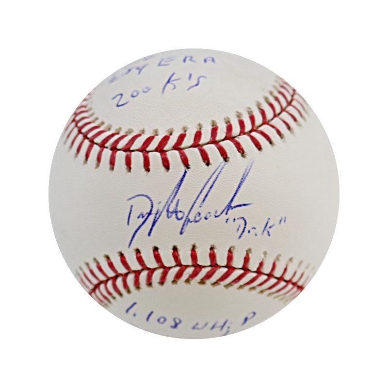 Doc Gooden Signed And Inscribed 96 WSC Baseball Rawlings Yankee 100th — RSA