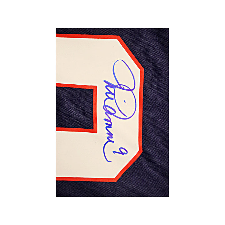 Mia Hamm USWNT Autographed Signed Inscribed 2x WC Champ Blue Sz L USA Jersey (CX Auth)