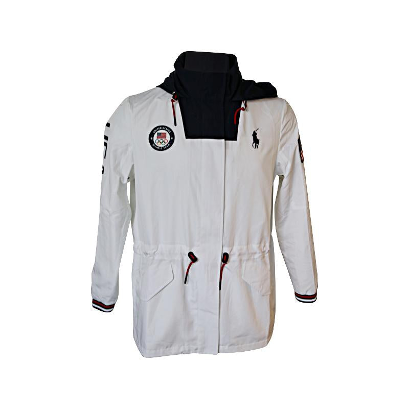 Alix Klineman Team USA Autographed Polo Ralph Lauren Team Issued Jacket Size L