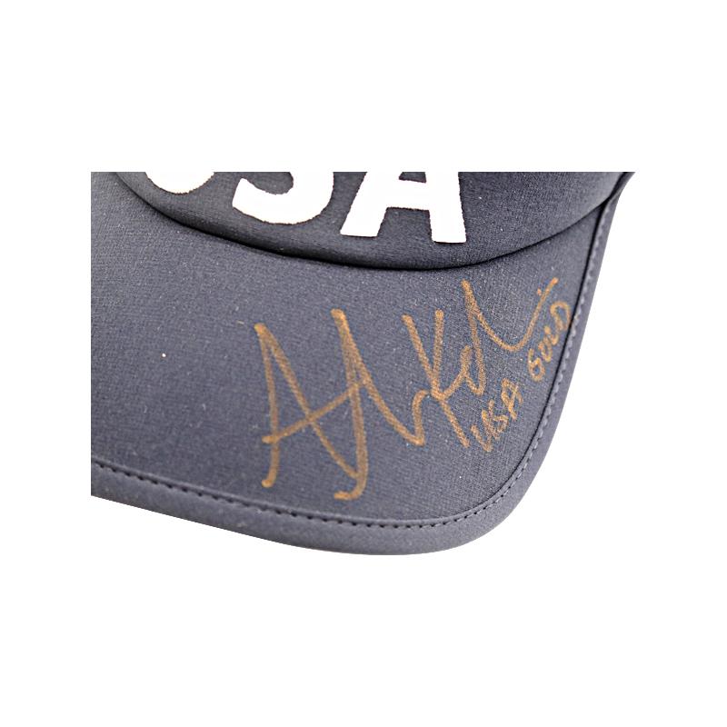 Alix Klineman Team USA Autographed Match Worn Navy Adidas Visor Adjustable