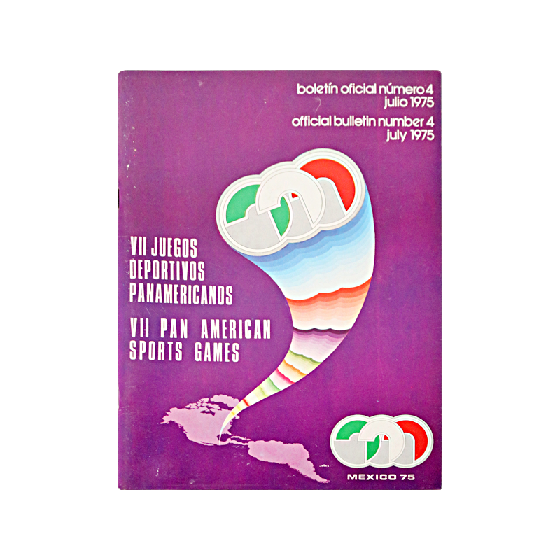 Official Bulletin from 1975 VII Pan American Sport Games