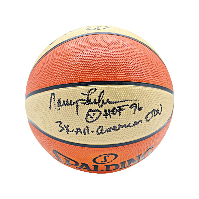 Nancy Lieberman Autographed and Insc. "3x All-American ODU, HOF 96" Game Ball Series WNBA Basketball