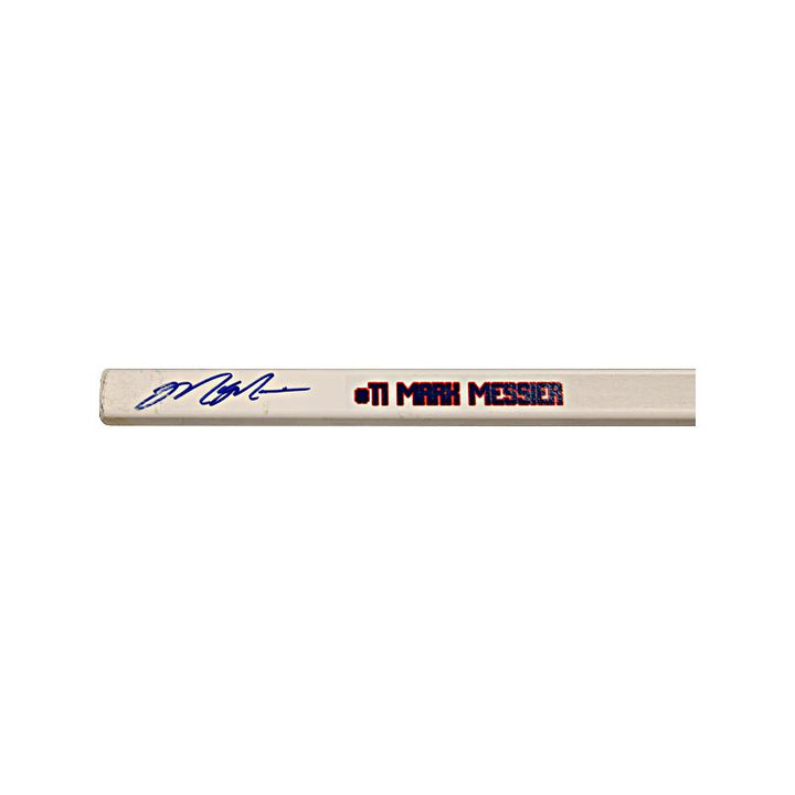 Mark Messier, Mike Richter, Brian Leetch, and Stephane Matteau Multi Autographed Camp Hockey Stick (Mark Messier LOA)