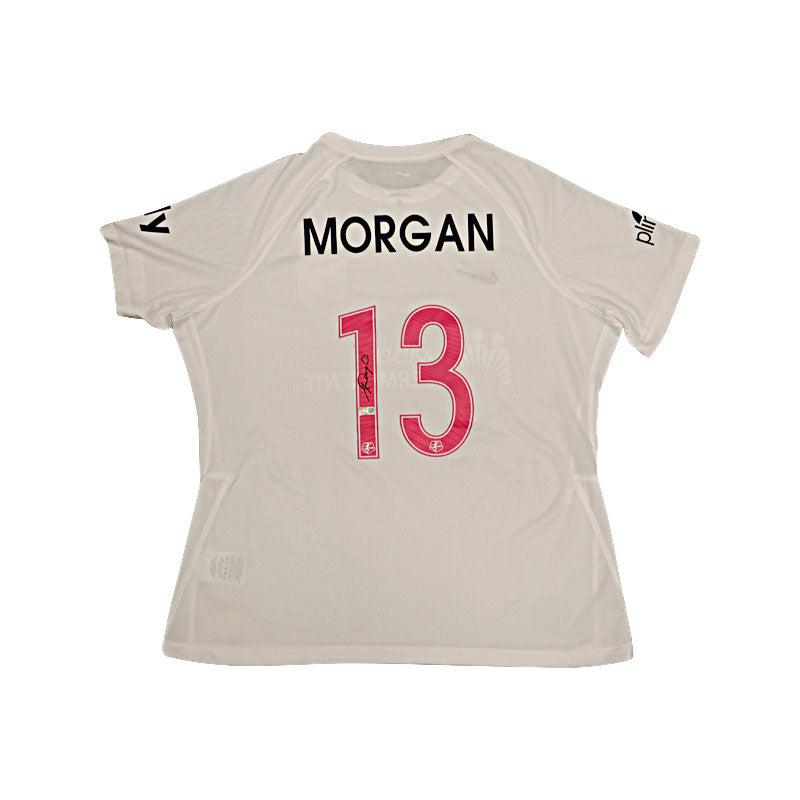 Alex Morgan San Diego Wave FC Autographed White Away Jersey (CX Auth)