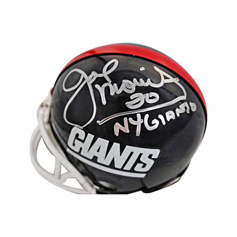 Joe Morris New York Giants Autographed and Insc. NY Giants Go Blue M –  CollectibleXchange