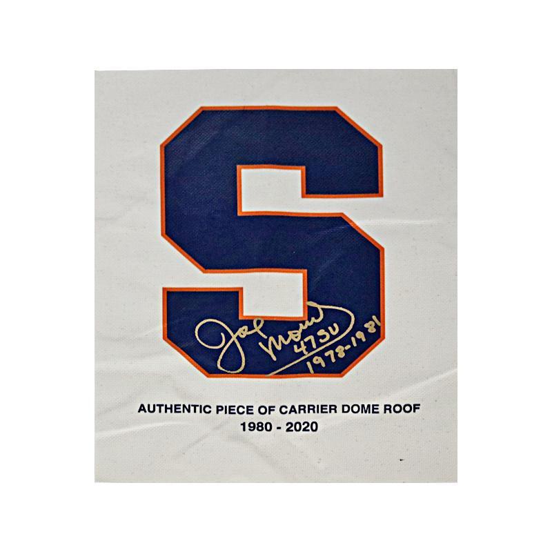 Joe Morris Autographed Signed Giants Syracuse Orange Jersey Steiner Cx