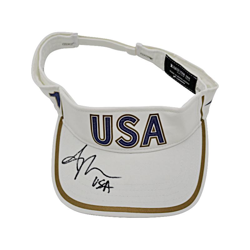 April Ross Team USA Autographed & Inscr. "USA" Mizuno Visor Adjustable