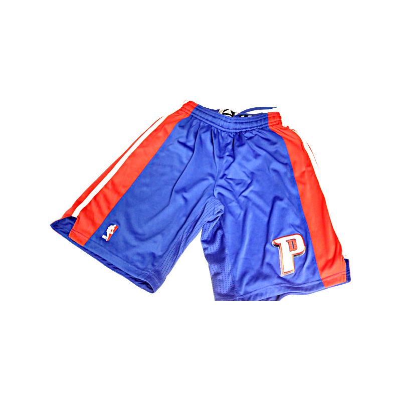 Authentic Adidas Rev30 Detroit Pistons Game Used Shorts (M)