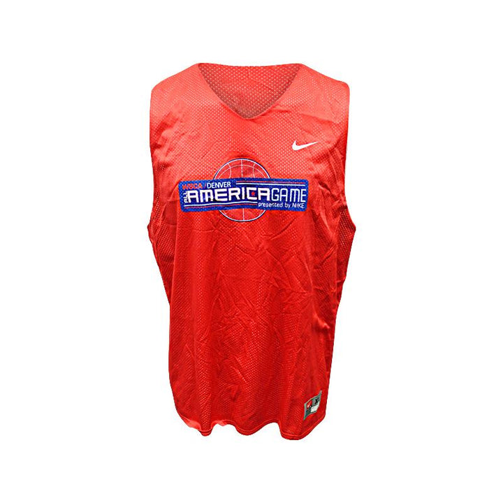 Breanna Stewart Used WBCA All American Game Red/White Reversible Jersey (Size XL)
