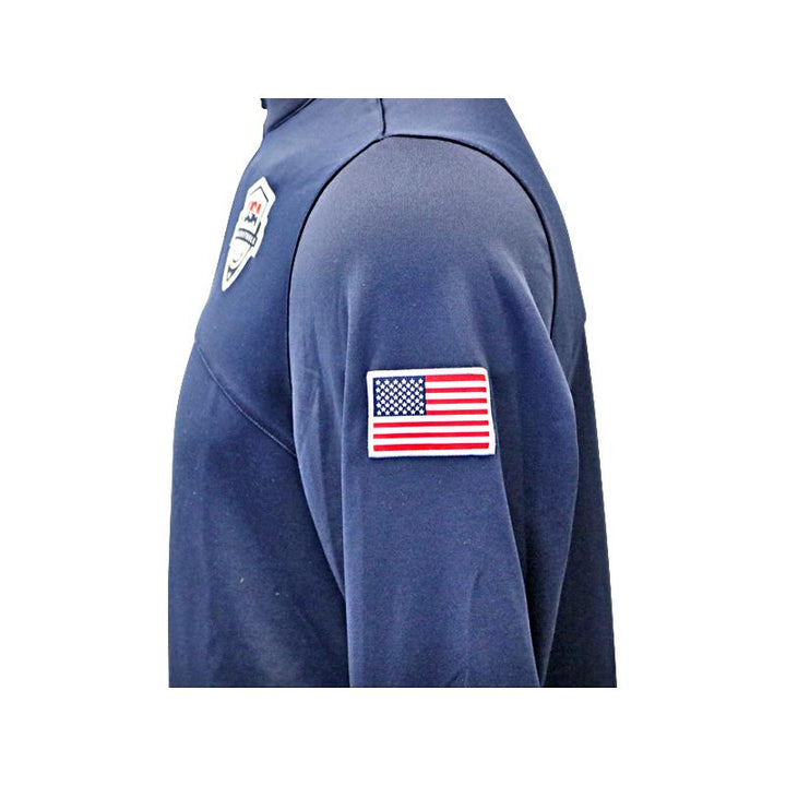 Breanna Stewart USA Basketball Used Navy Blue Zip Up Sweatshirt (Size XL)