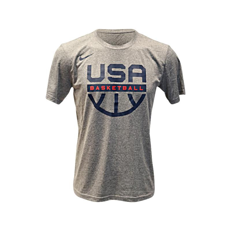 Breanna Stewart Seattle Storm Team Issued Team USA Grey T-Shirt Size L