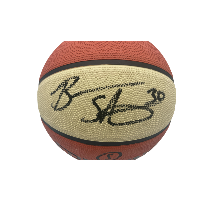 Breanna Stewart New York Liberty Autographed Replica Spalding WNBA Basketball (CX Auth)