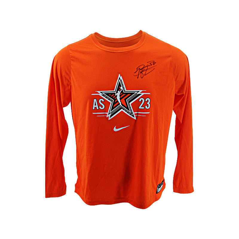 Breanna Stewart New York Liberty 2023 WNBA All Star Game Long Sleeve Warmup Shirt (Stewart LOA)